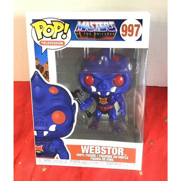 NEW Funko Pop Masters of the Universe Webstor 997 Vinyl Figure - Picture 1 of 5